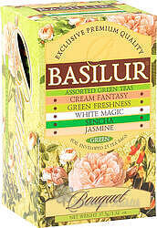 Basilur Bouq. VARIACE ASSORTED green 20x1,5g 7633
