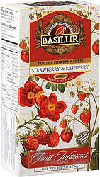 BASILUR Fruit Strawberry & Raspberry nepřebal 25x2g 7328