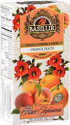 BASILUR Fruit Orange Peach nepřebal 25x2g 7329