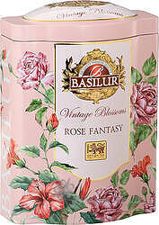 BASILUR Vintage Blossoms Rose Fantasy plech 100g 4280