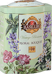 BASILUR Vintage Blossoms Floral Bouquet plech 100g 4282