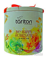 TARLTON Black Tea Ribbon Be Happy Forever plech 100g 7235