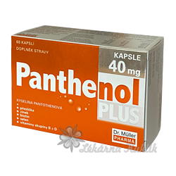 Panthenol PLUS 40mg cps.60 Dr.Müller