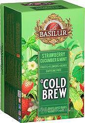 Basilur Cold Brew Strawberry Cucumber & Mint přebal 20x2g 3992