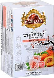 BASILUR White Tea Peach Rose přebal 20x1,5g 4002