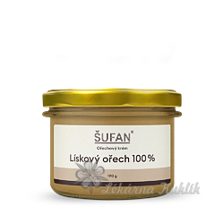 ŠUFAN Lískoořechové máslo 100% 190G