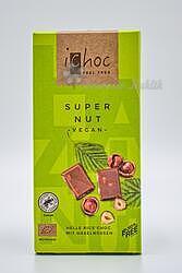 Čokoláda iChoc rýžová s oříšky 80g BIO