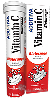 Additiva Vitamin C Blutorange tbl.eff.20
