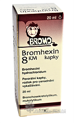 Bromhexin 8 KM kapky gtt.1x20ml 8mg/ml
