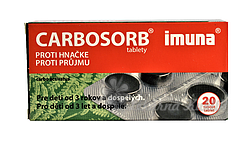 Carbosorb tbl.20x320mg-blistr