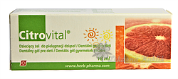 Citrovital Dentální gel pro dospělé 25ml