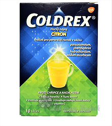Coldrex HotRem Citron por.plv.sol.10ks-sáčky