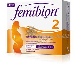 Femibion 2 Těhotenství 28 tablet + 28 kapslí