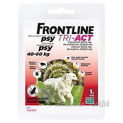 Frontline Tri-Act psi 40-60kg spot-on 1x1 pipeta