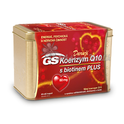 GS Koenzym Q10 60mg Plus cps.60+60 dárek 2019 - 1