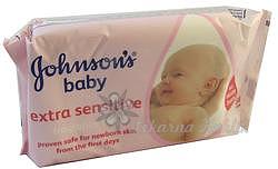 Johnson´s Baby wipes Extra Sensitive 56ks