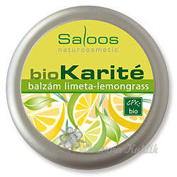 Saloos bio Karité Limeta-Lemongrass balzám 50ml 7755127