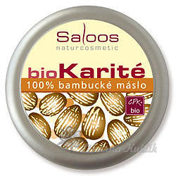 Saloos bio Karité 100% bambucké máslo 50ml 7755103