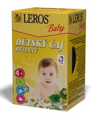 LEROS BABY Dětský čaj bylinný 20x1.8g n.s.