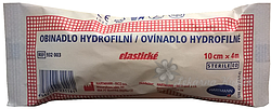 Obin.hydrofil.sterilní elastické 10cmx4m 1ks