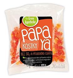 Papaya kostky 100g Apotheke