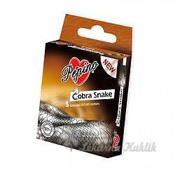 Prezervativ - kondom Pepino Cobra Snake 3ks