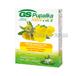 GS Pupalka Forte s vitaminem E cps.30